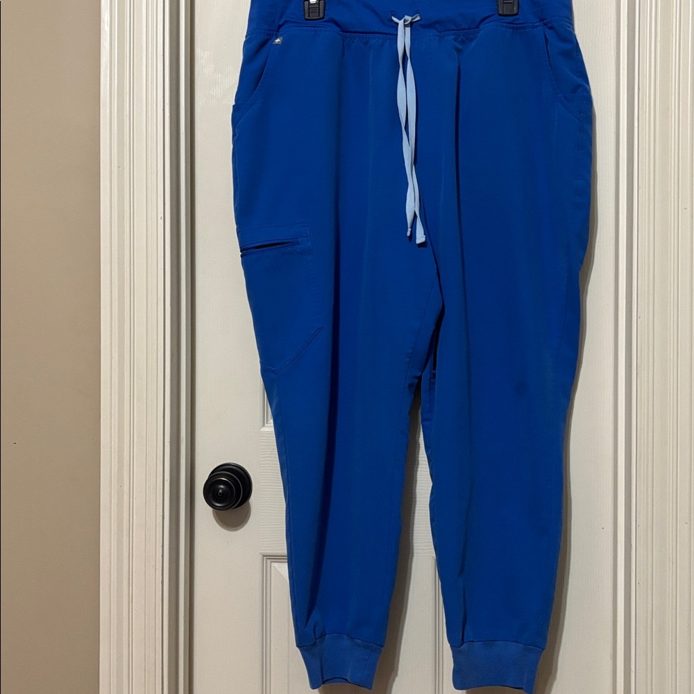 Figs Technical Collection Blue Scrub pants